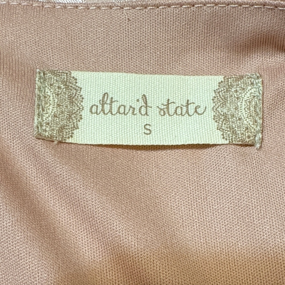 Altar’d State Pink Leopard Print Dress Size Small - Picture 4 of 11